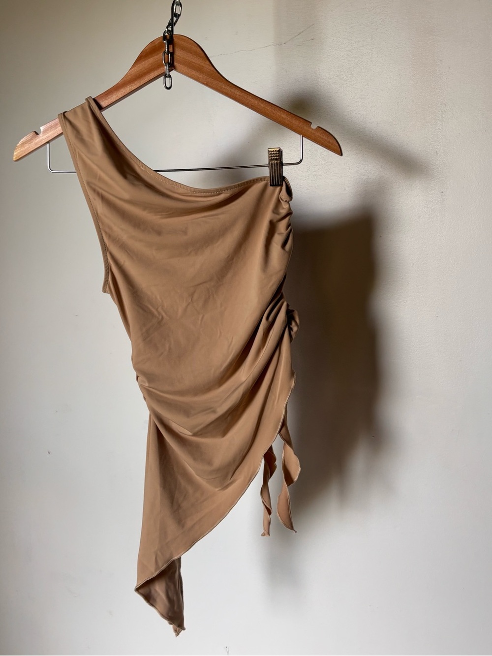 REVOLVE WEWOREWHAT Y2K Asymmetrical Rose Top - Picture 8 of 12